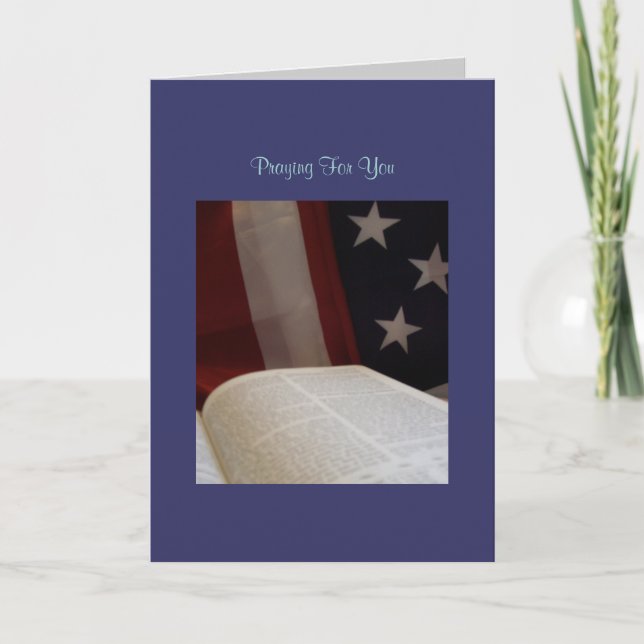 Carte Encouragement militaire (Devant)