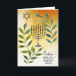 Carte Encouragez-moi "Dieu est notre Refuge"<br><div class="desc">EncouragezMe est fière d'offrir cette carte réconfortante "Dieu est notre Refuge" - feuilles d'olivier accent les emblèmes du peuple juif avec Psaume 46:1-2, feuilles d'oliviers sont de mon aquarelle d'origine et texte est estampillé à la main. L'intérieur présente Psaume 31:24 "Soyez forts et prenez coeur, tous ceux qui espèrent dans...</div>