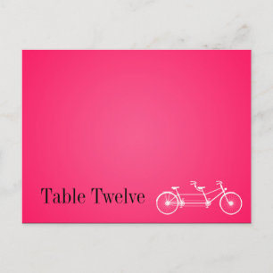 Carte Endroit Écrite Whimsical Hot Pink Double Vél