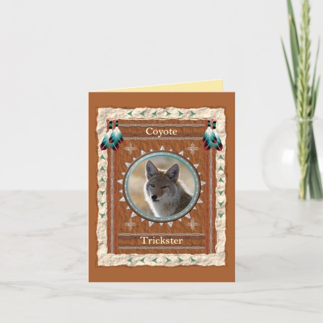 Carte Énergie de Coyote Trickster  (Devant)