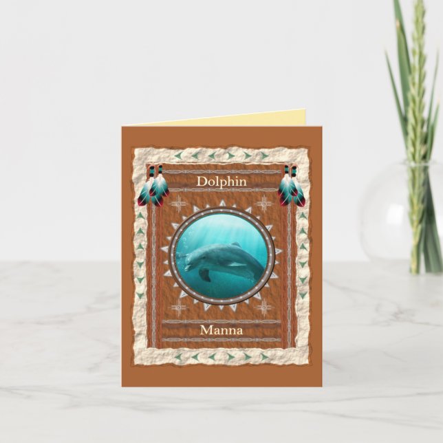 Carte Énergie de Manna de dauphin (Devant)