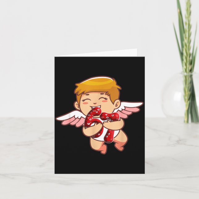 Carte Enfant 6 7 Mème Six Sept Calin Saint-Valentin (Devant)