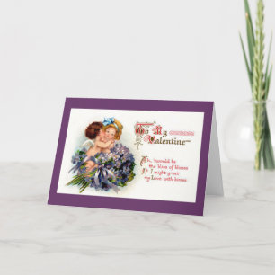 Carte enfant cupide