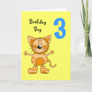 Carte Enfant de 3 ans