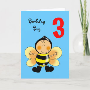 Carte Enfant de 3 ans