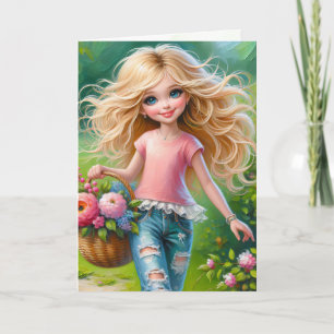 Carte Enfant intérieur anniversaire