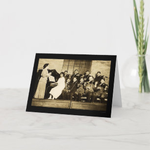 Carte Enfants 1910 d'orchestre