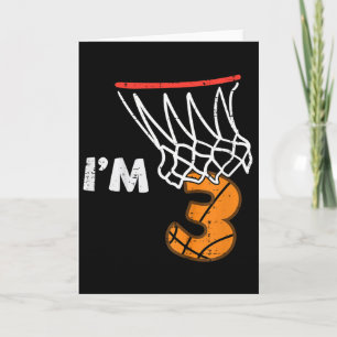 Carte Enfants 3e anniversaire Sketll Im 3 Anniversaire d