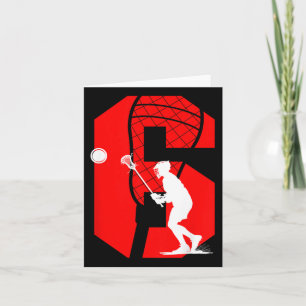 Carte Enfants 6e anniversaire Lacrosse 6 ans Lacrosse Pl