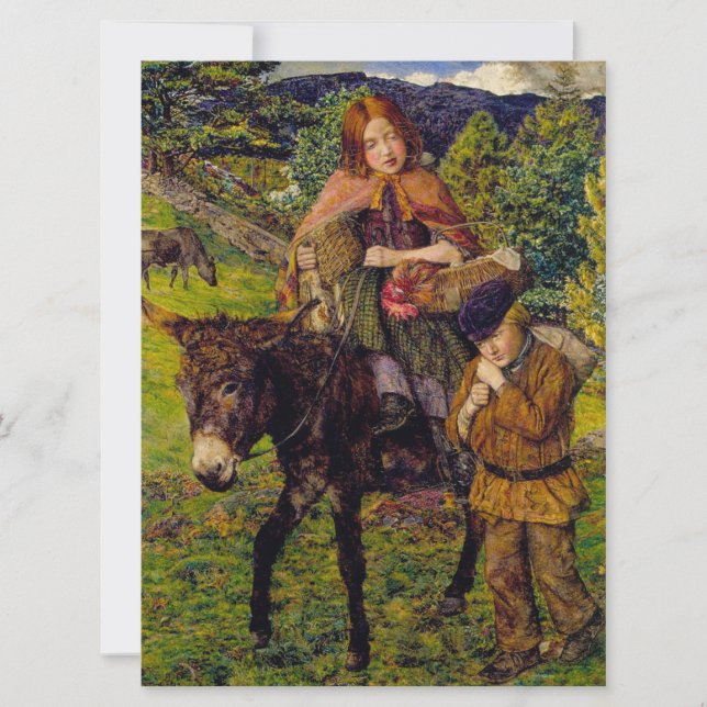 Carte Enfants au marché (Devant)