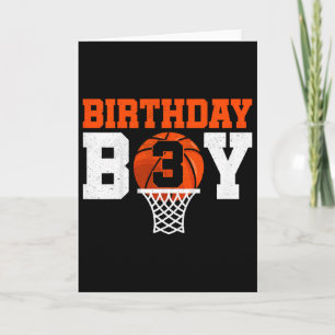 Carte Enfants Bysketbyll Joueur 3 ans Vieux garçon Byske