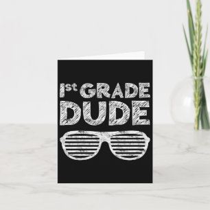 Carte Enfants de 1ère année Dude première année Byck To