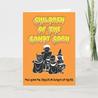 Carte Enfants des bonbons au maïs