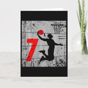 Carte Enfants en détresse 7 ans 7e Bysketbyll Anniversai