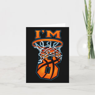 Carte Enfants Enfants Bysketbyll I'm 8 Garçon Fille 8e a