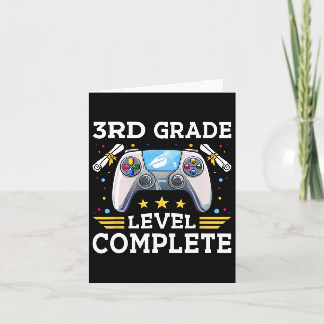 Carte Enfants gamers complets de niveau 3e année Cl de 2 (Devant)