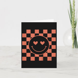 Carte Enfants Jeunesse Carreaux Rétro Saint-Valentin Sou