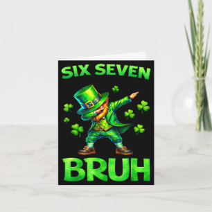 Carte Enfants jour st patricks 67 lutin dab six septKi