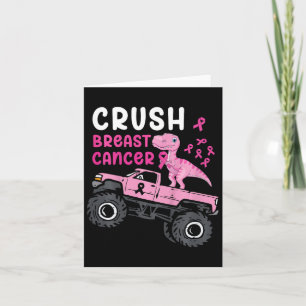 Carte Enfants Monster Camion Dinosaure Crush Cancer du s