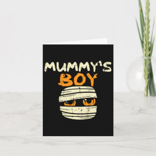 Carte Enfants Mummy's Boy Funny mignonne Toddler Boys Ha