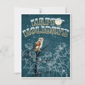 carte enfants noël coloré drôle mignon