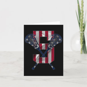 Carte Enfants Numéro 5 ans Lacrosse 5e anniversaire 1