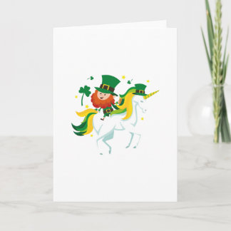 Carte Enfants ou fille de Jour de la Saint Patrick de