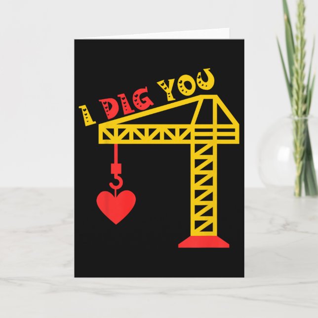 Carte Enfants tout-petit petit garçon construction Saint (Devant)