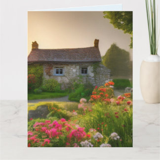 CARTE ENGLISH ART BIRTHDAY GREETING CARD