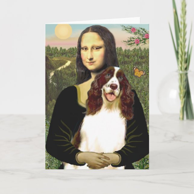 Carte English Springer (Liv2) - Mona Lisa (Devant)