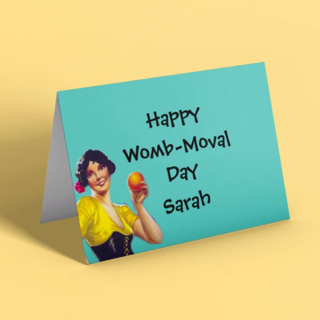 Carte Enlèvement d'hystérectomie amusant (Créateur téléchargé)