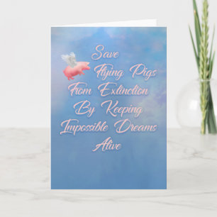 Carte Enregistrer les porcs volants