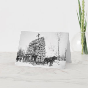 Carte Enregistreurs au travail, 1890