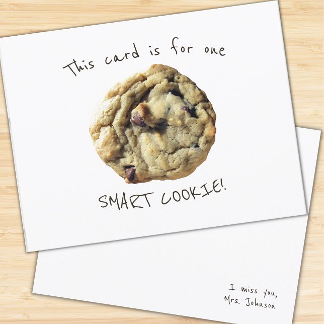 Carte Enseignant de cookies intelligents aux étudiants S (Créateur téléchargé)