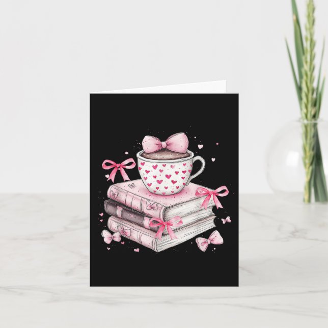 Carte Enseignant en lecture Saint-Valentin Tout réservé  (Devant)