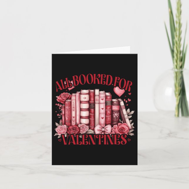 Carte Enseignant en lecture Saint-Valentin Tout réservé  (Devant)