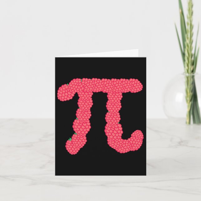 Carte Enseignant Geek de mathématiques 3.14 Pi Day (Devant)