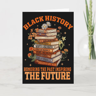 Carte Enseignant Hugvyn Mois d'histoire des Noirs Passé