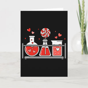 Carte Enseignant Science Saint-Valentin Laboratoire Médi