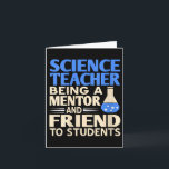 Carte Enseignante de Sciences Féminine Mentor et Amie po<br><div class="desc">Enseignante de Sciences Féminine Mentor et Amie pour les Étudiants Humour Col V</div>