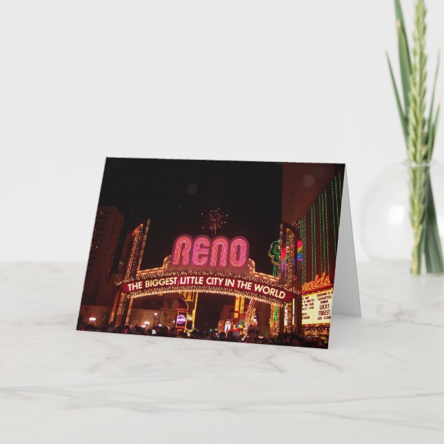 Carte Enseigne de Reno (Devant)