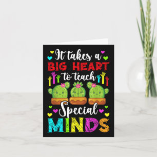 Carte Enseigner les esprits spéciaux Autisme Enseignant 