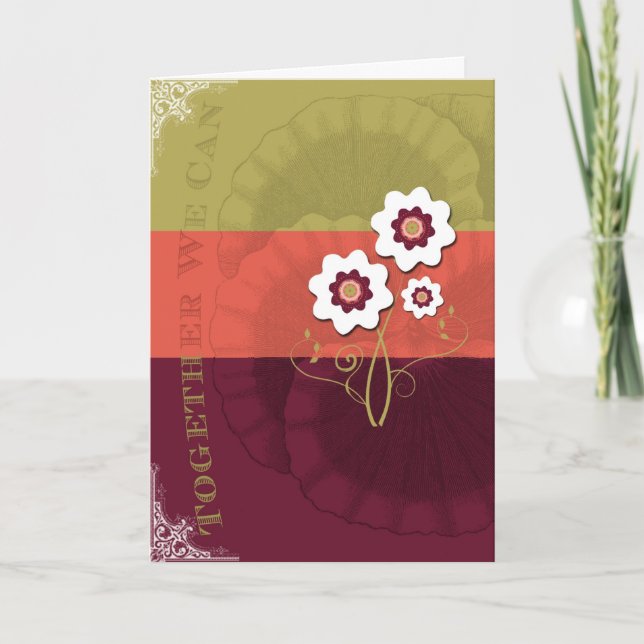 Carte Ensemble nous pouvons (Devant)