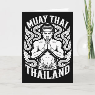 Carte Entraînement au Muay Thai Kickboxing Thaïlande Vin