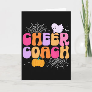 Carte Entraîneur de cheer - Cheerleader Halloween Cheerl