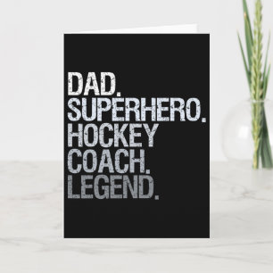 Carte Entraîneur de hockey