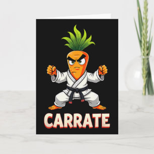 Carte Entraîneur de karaté Carrate Carrot Mma Élèves _1