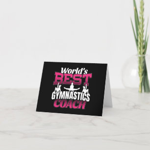 Carte Entraîneur mondial de gymnastique féminine