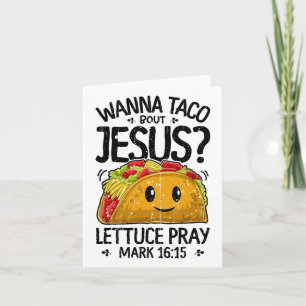 Carte Envie de Taco Sur Jésus Cinco De Mayo Femmes Homme