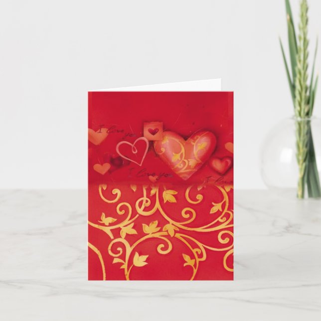 Carte Envoi d'amour (Devant)